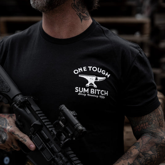 One Tough Sum Born and Raised American Outlaw Men's T-Shirt