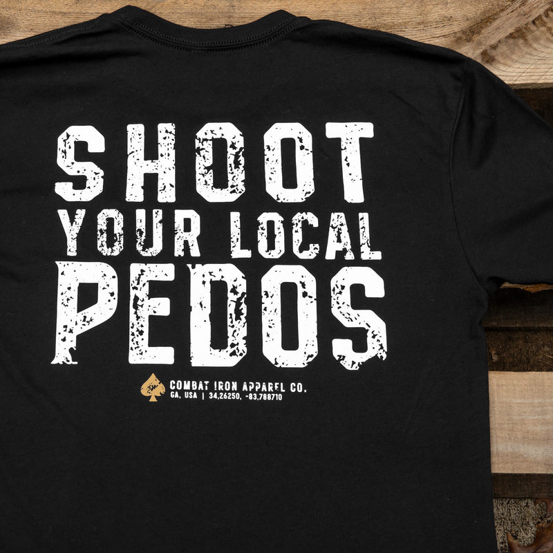 Load image into Gallery viewer, Shoot Your Local Pedos Men's T-Shirt
