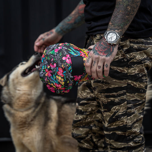 American Flag PVC Patch Waterproof Weekender Snapback