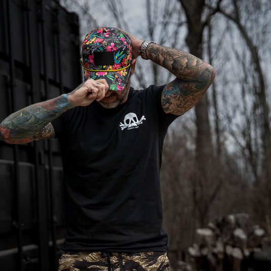 American Flag PVC Patch Waterproof Weekender Snapback