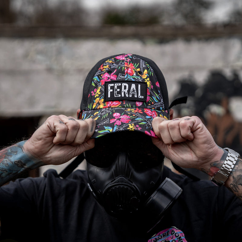Load image into Gallery viewer, Feral Patch RipStop Mesh Snapback Hat
