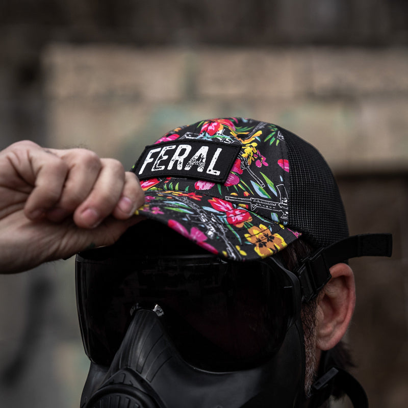Load image into Gallery viewer, Feral Patch RipStop Mesh Snapback Hat
