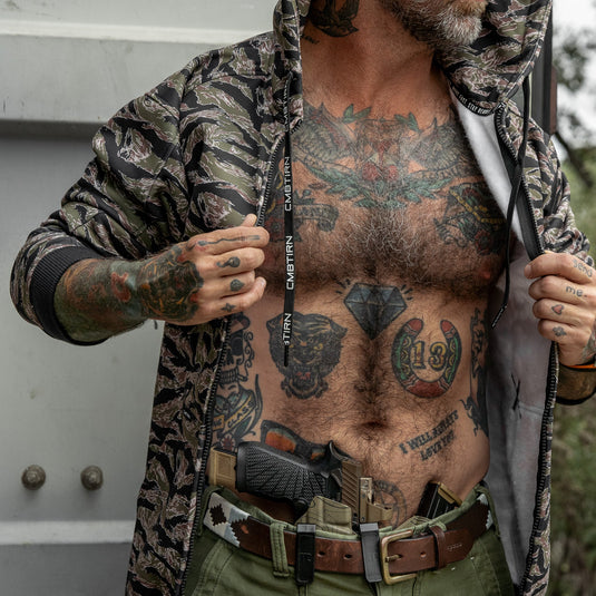 Men's Zip Up Fleece Lined Hoodie 2.0