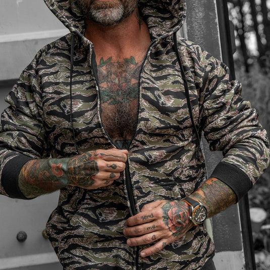 Men's Zip Up Fleece Lined Hoodie 2.0