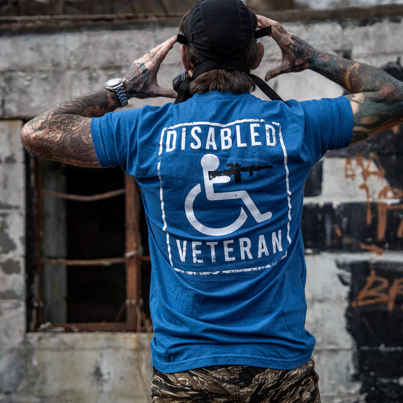 Load image into Gallery viewer, Disabled Veteran Handicap Men&#39;s T-Shirt
