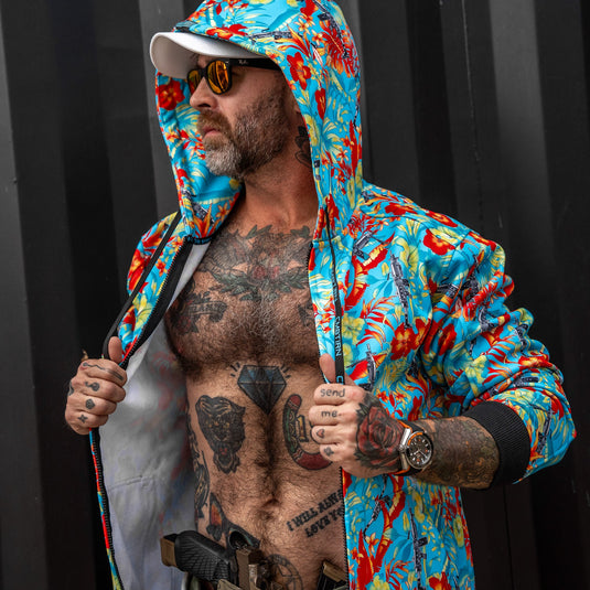 Men's Zip Up Fleece Lined Hoodie 2.0