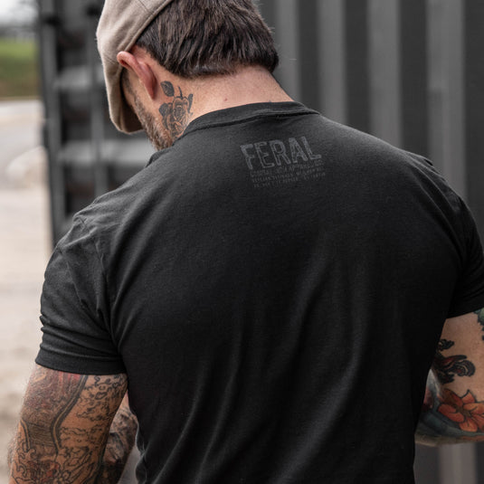 Feral Distressed Men's T-Shirt