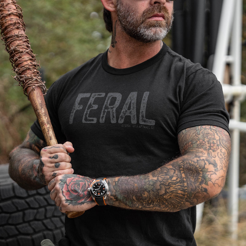 Load image into Gallery viewer, Feral Distressed Men's T-Shirt
