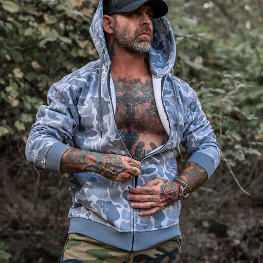 Men's Zip Up Fleece Lined Hoodie 2.0