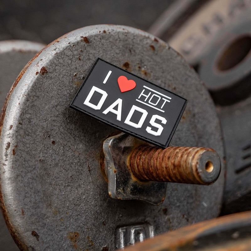 Load image into Gallery viewer, I Love Hot Dads PVC Patch
