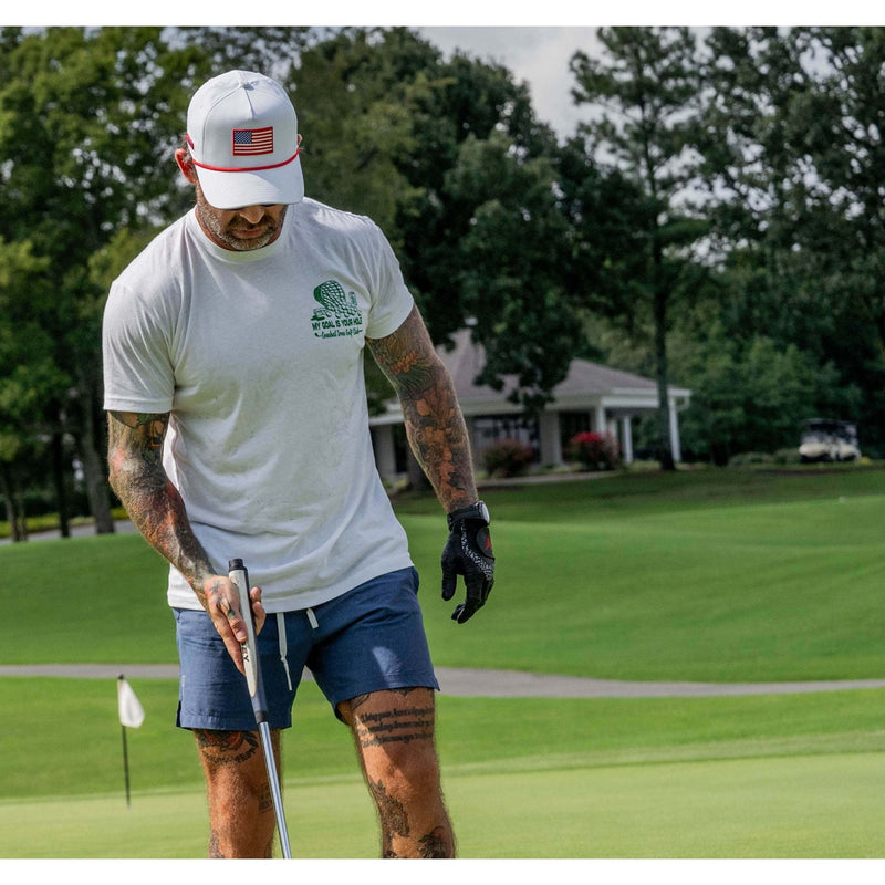 Load image into Gallery viewer, American Flag Patch Weekender Performance Snapback Hat
