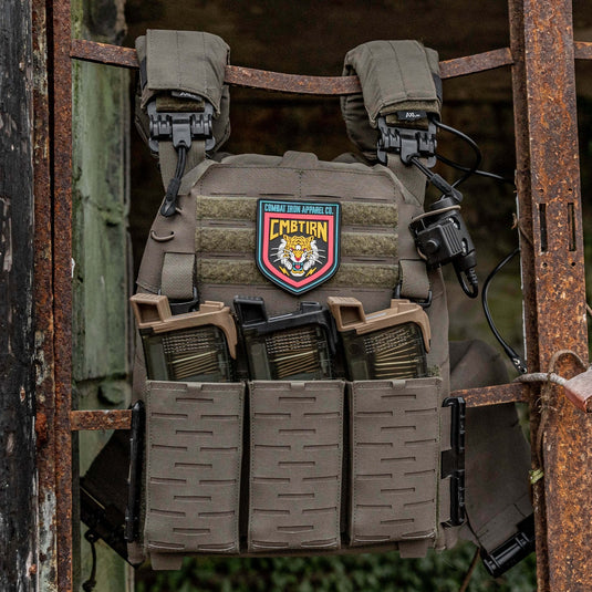 Lion Branded PVC Velcro Patch