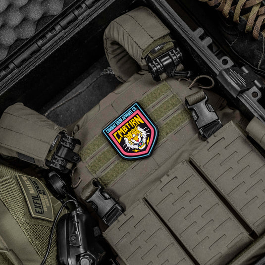 Lion Branded PVC Velcro Patch