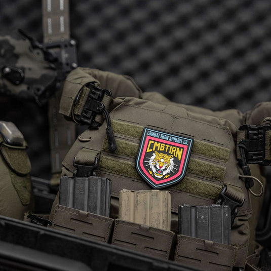 Lion Branded PVC Velcro Patch