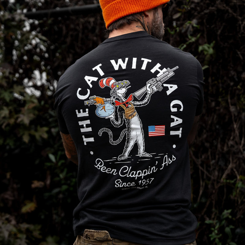 Load image into Gallery viewer, The Cat With A Gat Remix Men's T-Shirt
