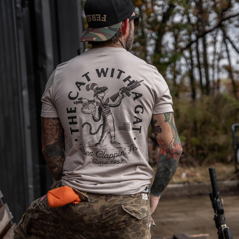 Load image into Gallery viewer, The Cat With A Gat Remix Men&#39;s T-Shirt
