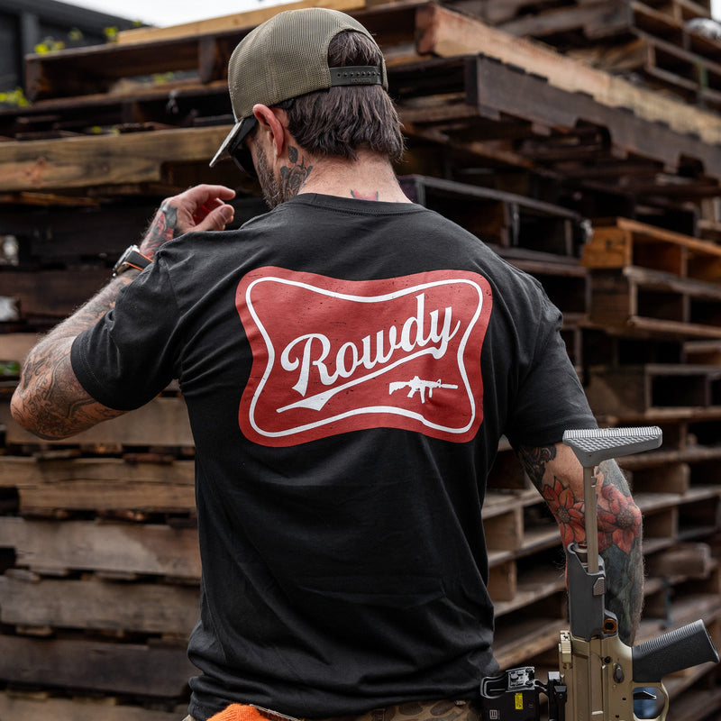Load image into Gallery viewer, Rowdy Beer Logo Men&#39;s T-Shirt
