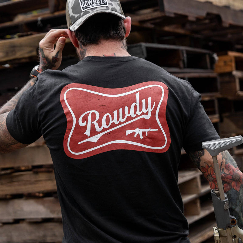 Load image into Gallery viewer, Rowdy Beer Logo Men&#39;s T-Shirt
