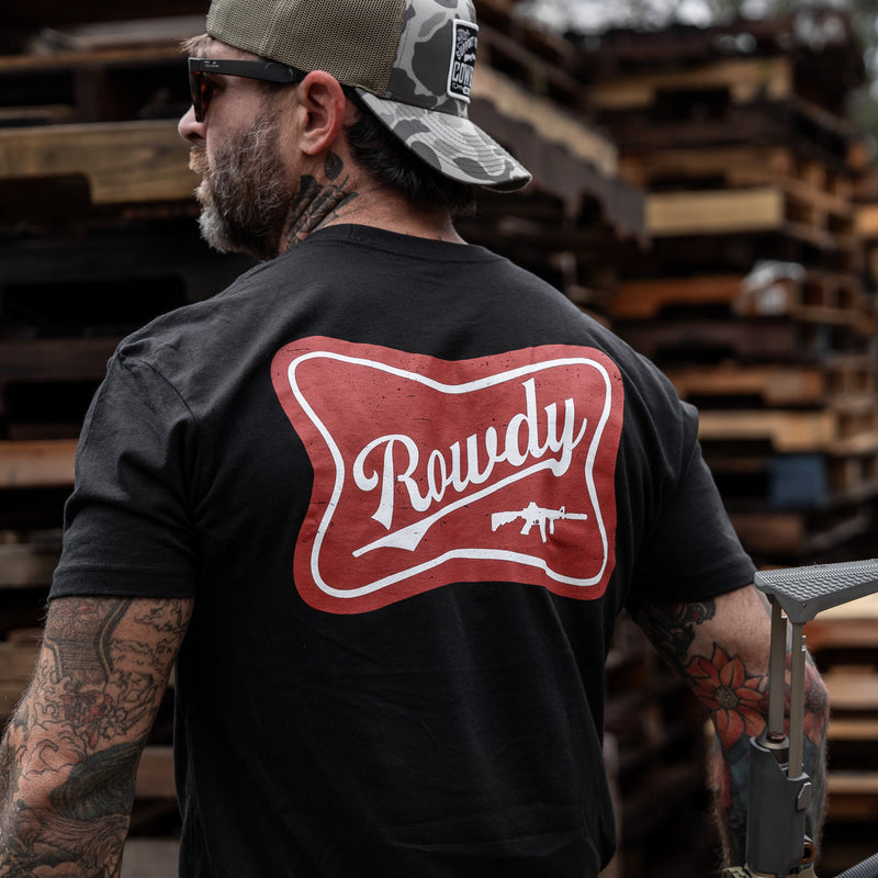 Load image into Gallery viewer, Rowdy Beer Logo Men&#39;s T-Shirt
