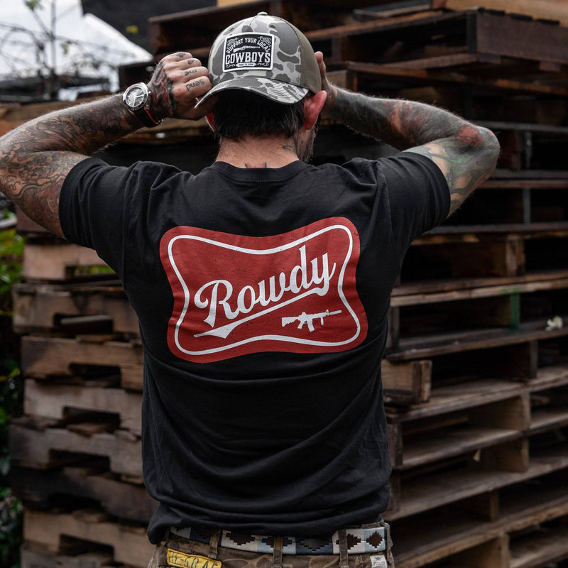 Load image into Gallery viewer, Rowdy Beer Logo Men&#39;s T-Shirt
