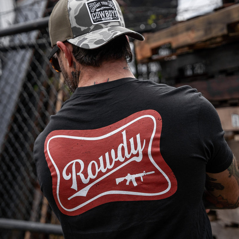 Load image into Gallery viewer, Rowdy Beer Logo Men&#39;s T-Shirt
