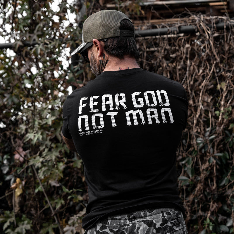 Load image into Gallery viewer, Fear God Not Man Men's T-Shirt
