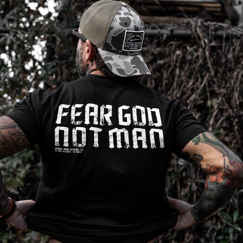 Load image into Gallery viewer, Fear God Not Man Men&#39;s T-Shirt

