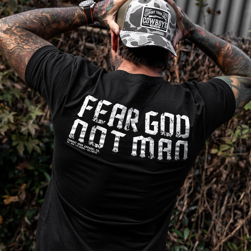 Load image into Gallery viewer, Fear God Not Man Men's T-Shirt
