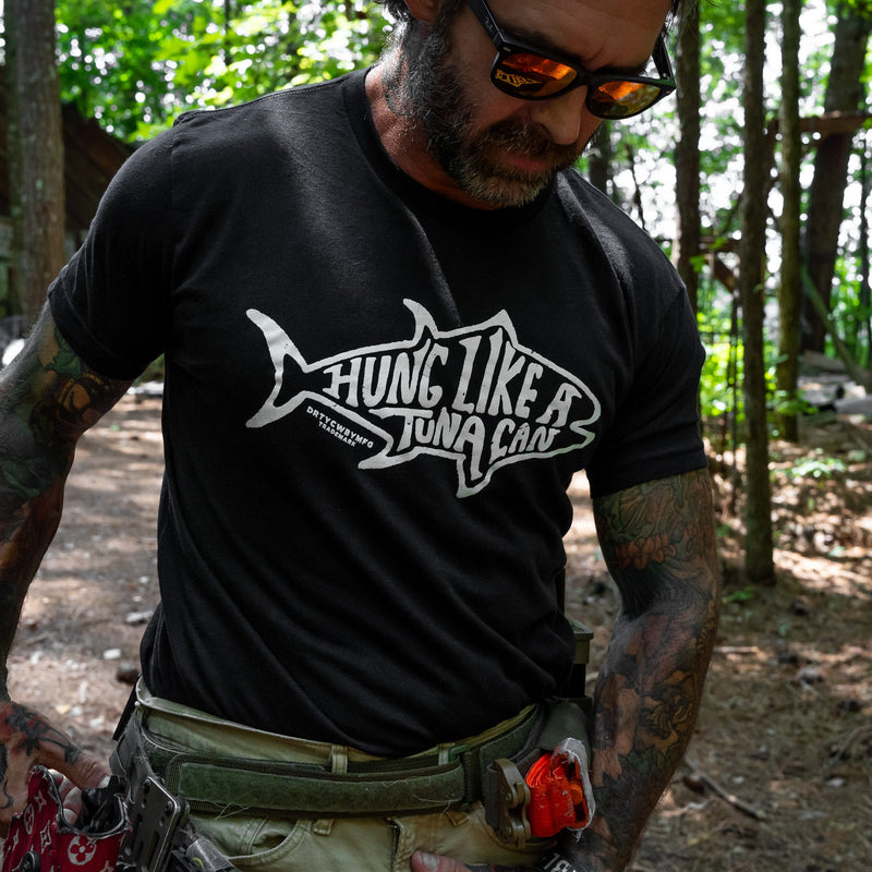 Load image into Gallery viewer, Hung Like A Tuna Can Men&#39;s T-Shirt
