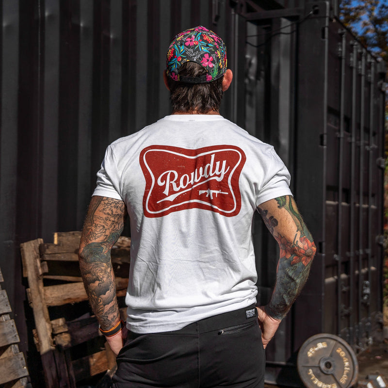 Load image into Gallery viewer, Rowdy Beer Logo Men&#39;s T-Shirt
