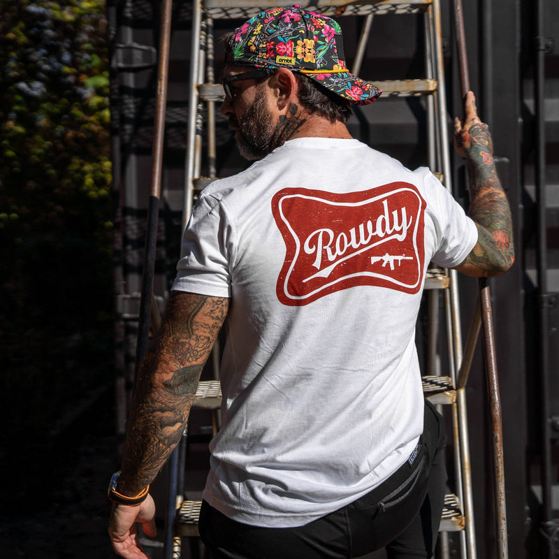 Load image into Gallery viewer, Rowdy Beer Logo Men&#39;s T-Shirt
