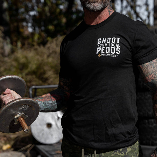 Shoot Your Local Pedos Men's T-Shirt
