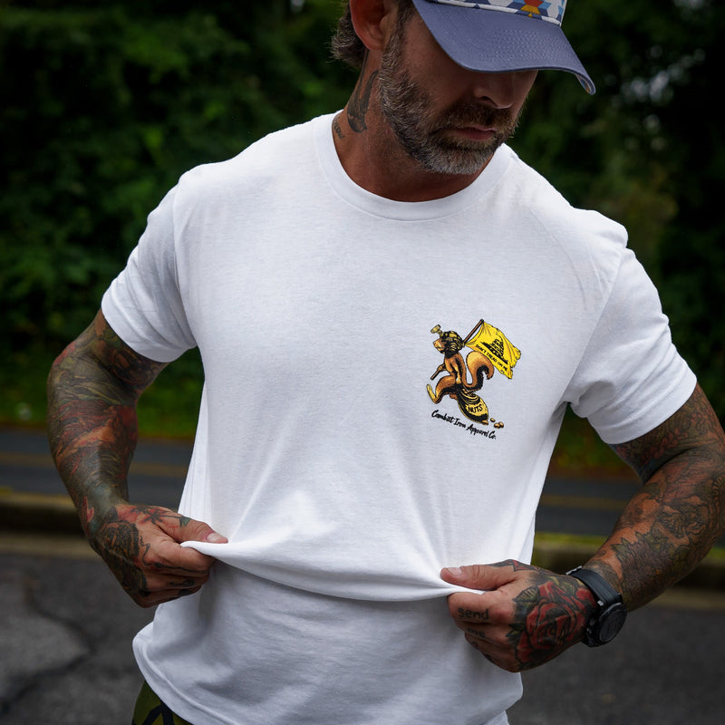 Load image into Gallery viewer, Tread On These Nuts Patriotic Men&#39;s T-Shirt
