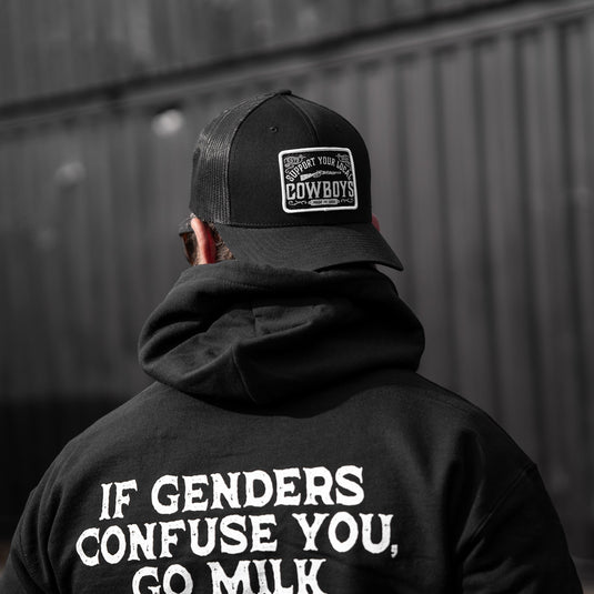 If Genders Confuse You, Go Milk a Bull Men's Hoodie