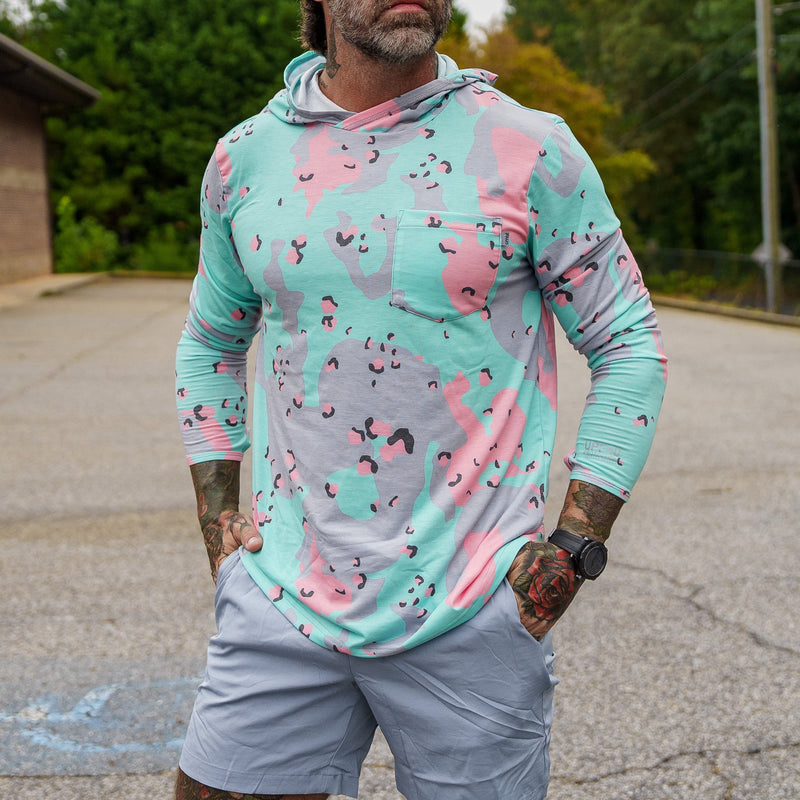 Load image into Gallery viewer, Men&#39;s Outdoors Long Sleeve Performance Hoodie
