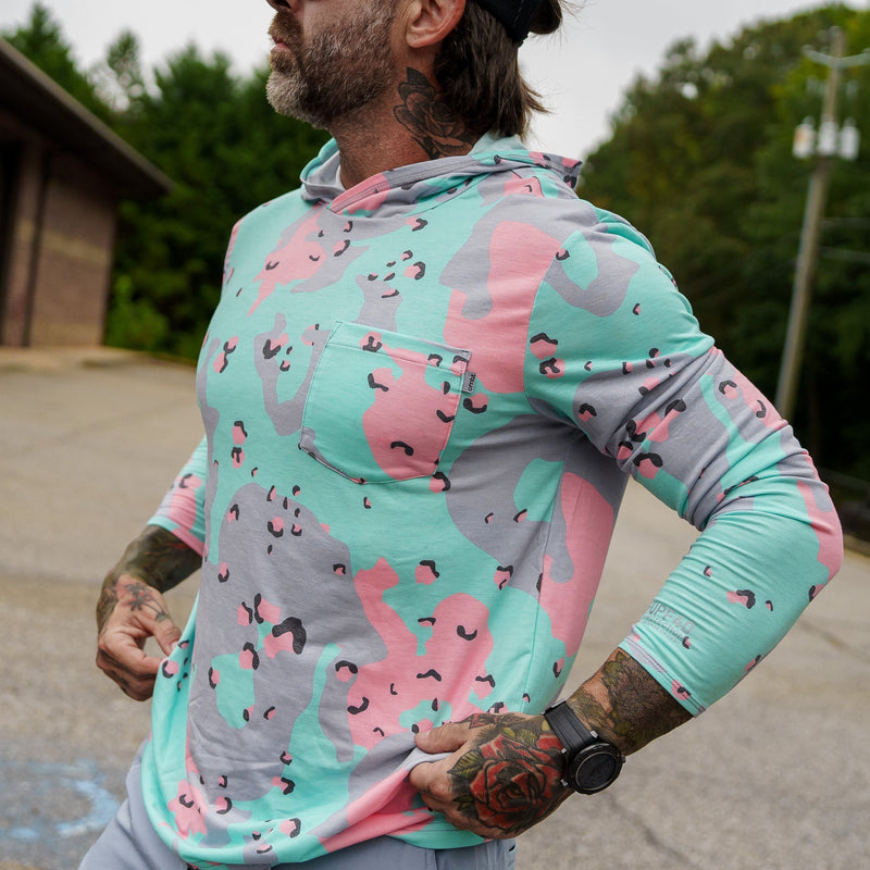 Load image into Gallery viewer, Men&#39;s Outdoors Long Sleeve Performance Hoodie
