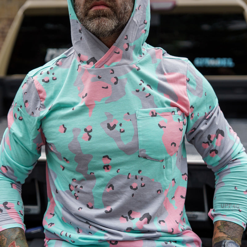 Load image into Gallery viewer, Men&#39;s Outdoors Long Sleeve Performance Hoodie
