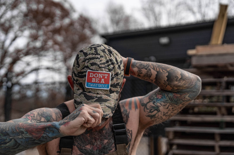 Load image into Gallery viewer, Don&#39;t Be A Twatsicle Patch RipStop Low Pro Hat
