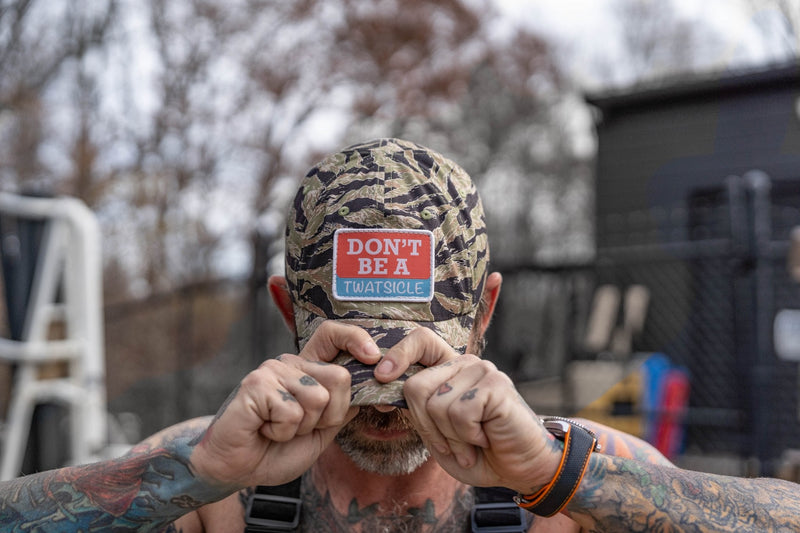 Load image into Gallery viewer, Don&#39;t Be A Twatsicle Patch RipStop Low Pro Hat
