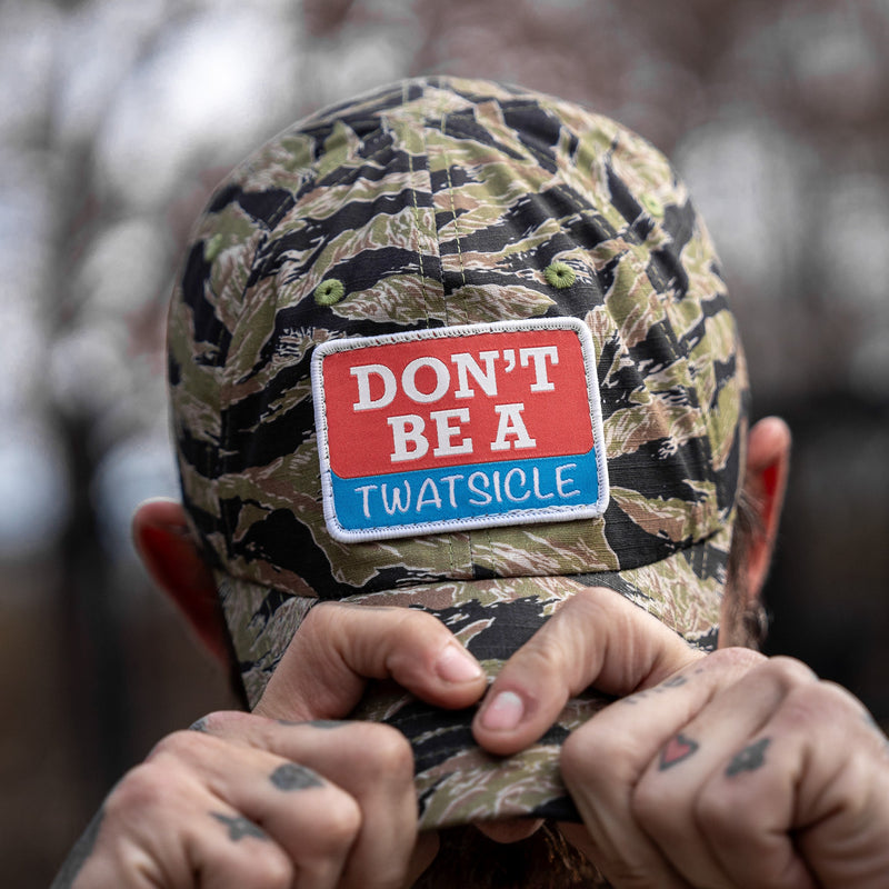 Load image into Gallery viewer, Don&#39;t Be A Twatsicle Patch RipStop Low Pro Hat
