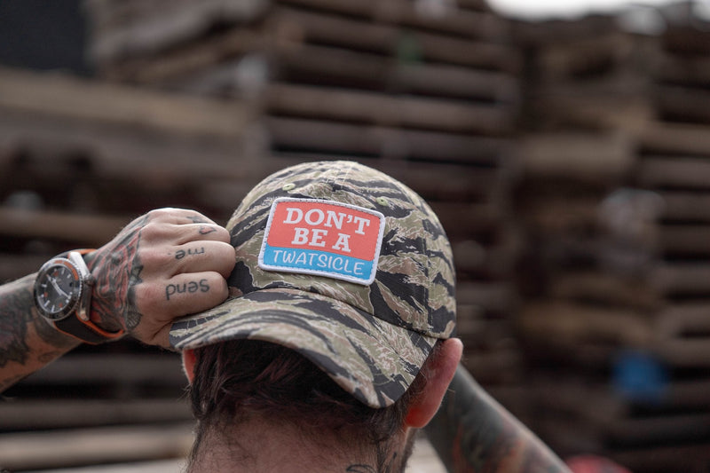 Load image into Gallery viewer, Don&#39;t Be A Twatsicle Patch RipStop Low Pro Hat
