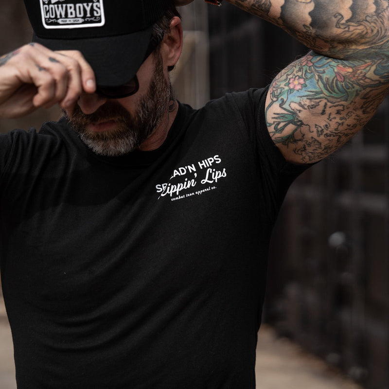 Load image into Gallery viewer, Spread&#39;n Hips, Rippin&#39; Lips Fishing Club Men&#39;s T-Shirt
