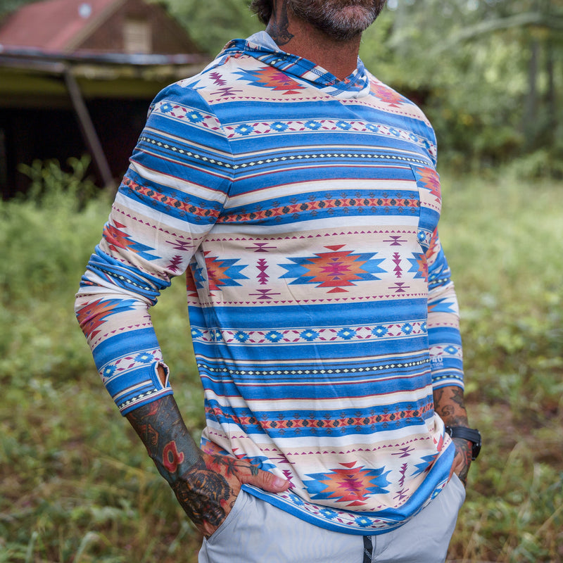 Load image into Gallery viewer, Men&#39;s Outdoors Long Sleeve Performance Hoodie
