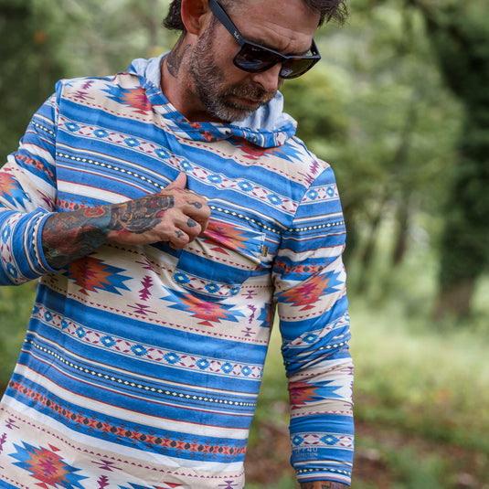 Men's Outdoors Long Sleeve Performance Hoodie