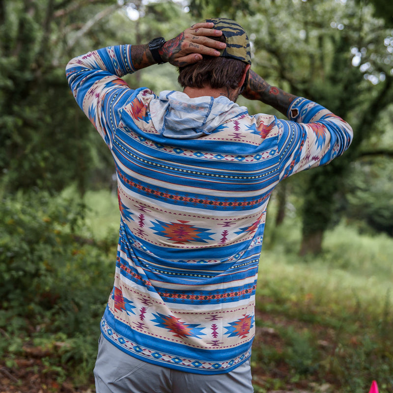 Load image into Gallery viewer, Men&#39;s Outdoors Long Sleeve Performance Hoodie
