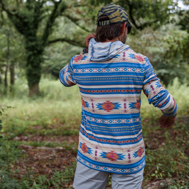 Load image into Gallery viewer, Men&#39;s Outdoors Long Sleeve Performance Hoodie
