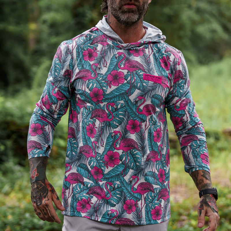 Load image into Gallery viewer, Men&#39;s Outdoors Long Sleeve Performance Hoodie
