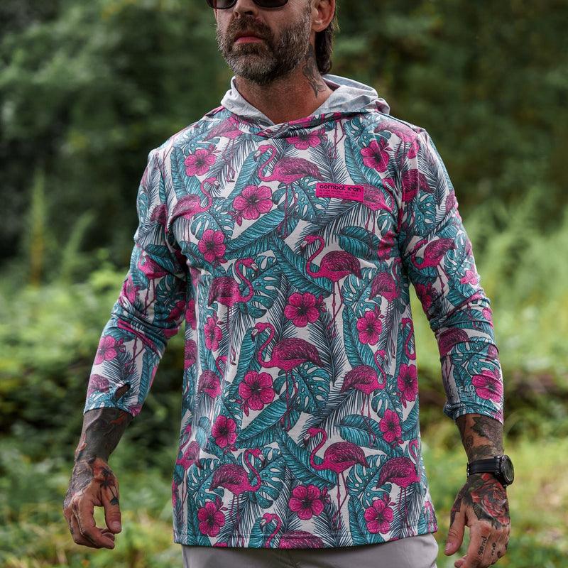 Load image into Gallery viewer, Men's Outdoors Long Sleeve Performance Hoodie
