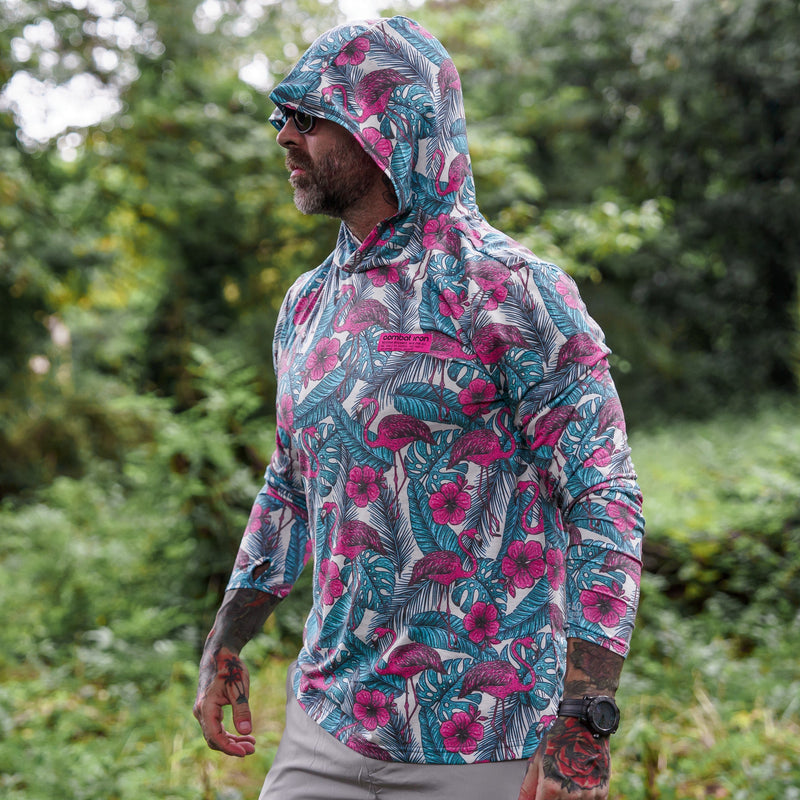 Load image into Gallery viewer, Men&#39;s Outdoors Long Sleeve Performance Hoodie
