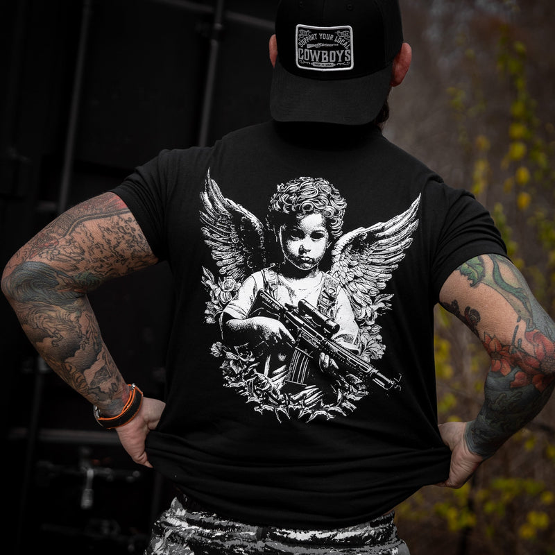 Load image into Gallery viewer, The Armed Guardian Angel Men&#39;s T-Shirt
